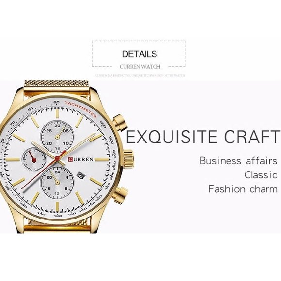 Men Fashion Watch Luxury top brand steel watch - Picture 3 of 5